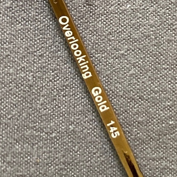 Lawrence Eyewear Italy Overlooking Gold Men’s Eyeglasses 47-20-145 - Picture 7 of 7